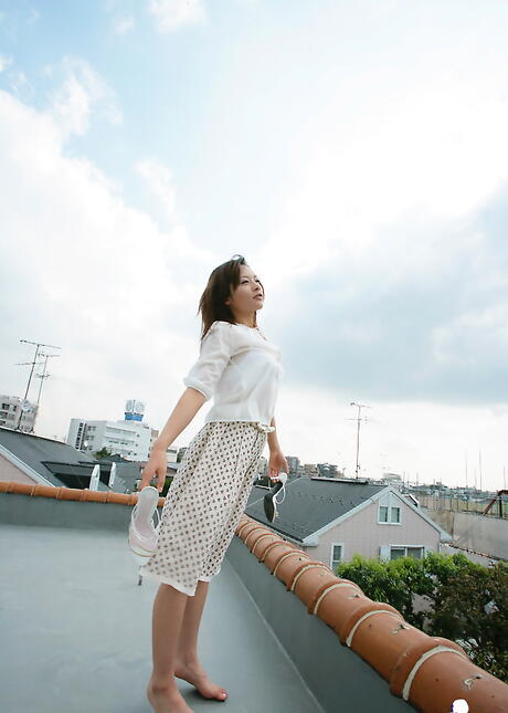 Excellent japanese babe Koisaya in lingerie shows big boobies and hot ass 